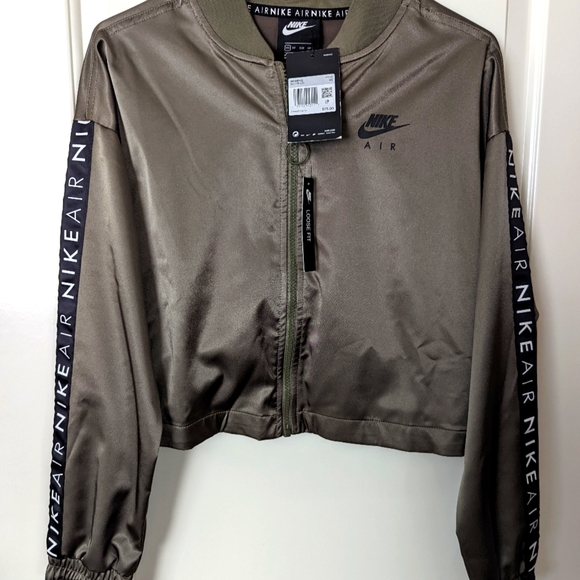 nike air satin track jacket